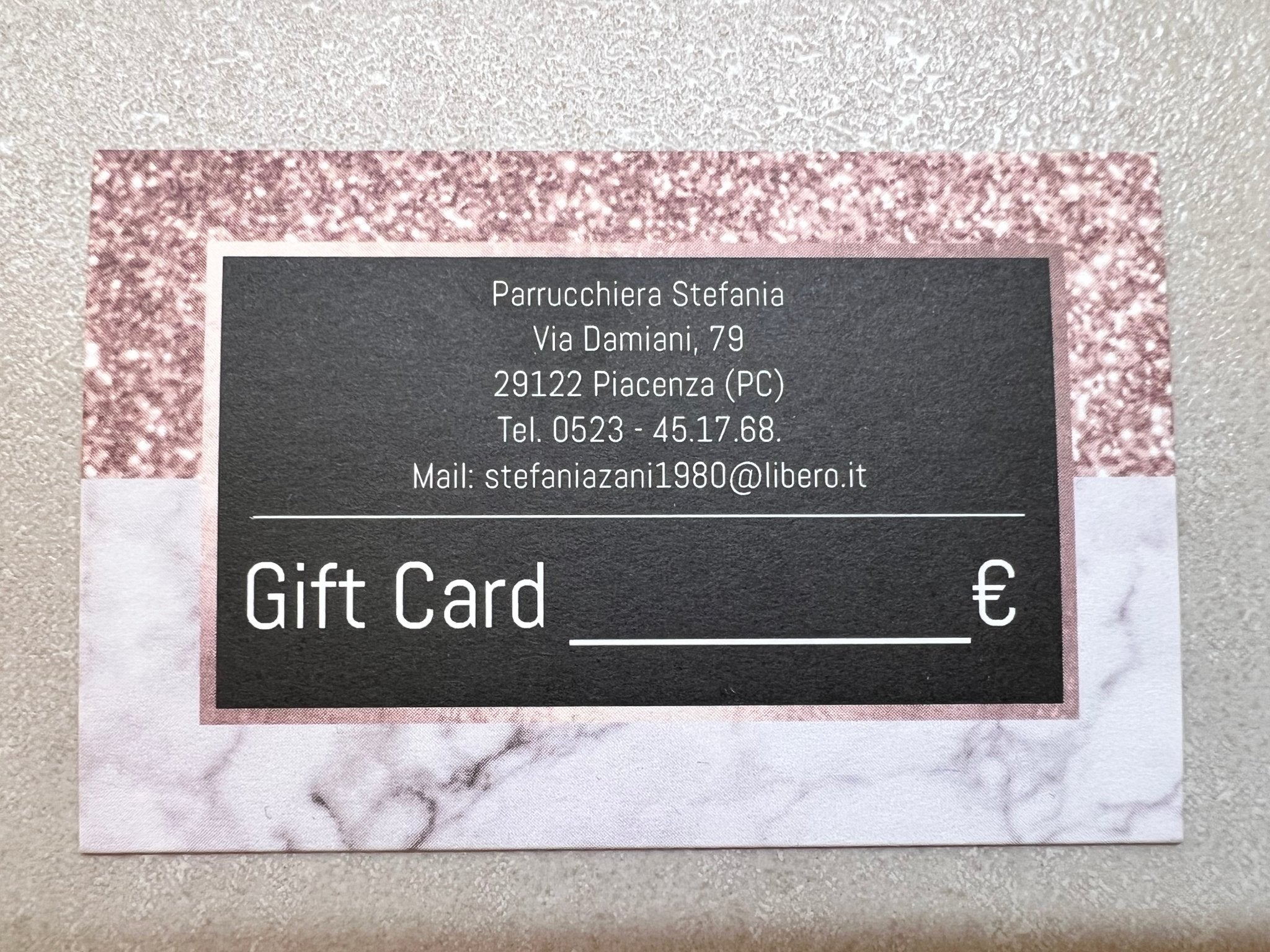 Gift Card € 100,00 - Parrucchiera Stefania